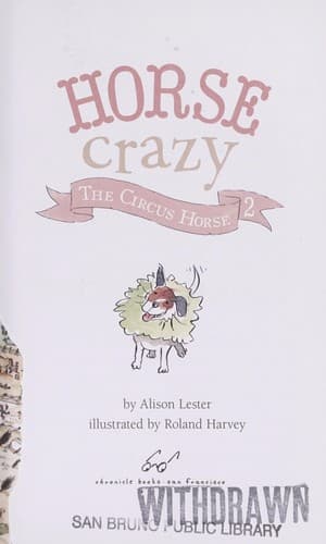 Tapa de The circus horse