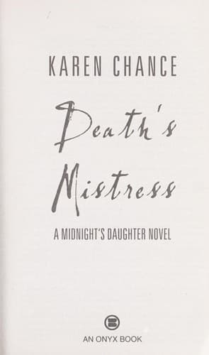 Tapa de Death's mistress