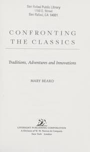 Tapa de Confronting the classics