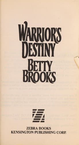 Tapa de Warrior's destiny