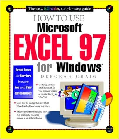 Tapa de How to use Microsoft Excel 97 for Windows