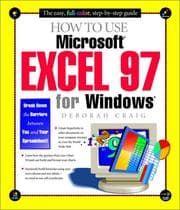 Tapa de How to use Microsoft Excel 97 for Windows