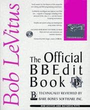 Tapa de Official BBEdit Book