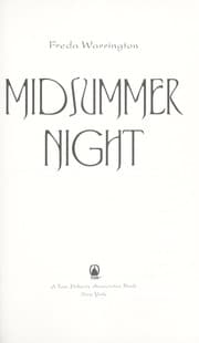 Tapa de Midsummer night