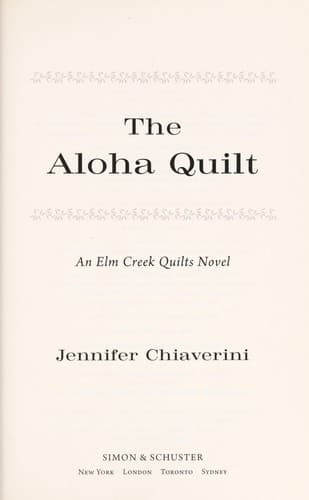 Tapa de The aloha quilt