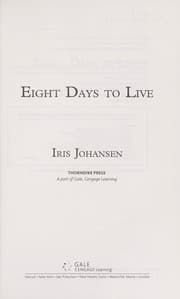 Tapa de Eight days to live