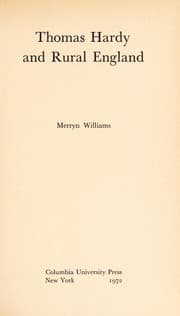 Tapa de Thomas Hardy and rural England