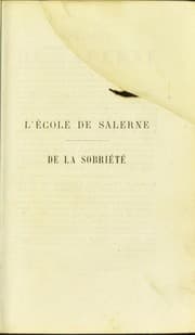 Tapa de L'©cole de Salerne