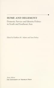 Tapa de Home and hegemony
