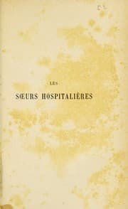 Tapa de Les soeurs hospitali©·res