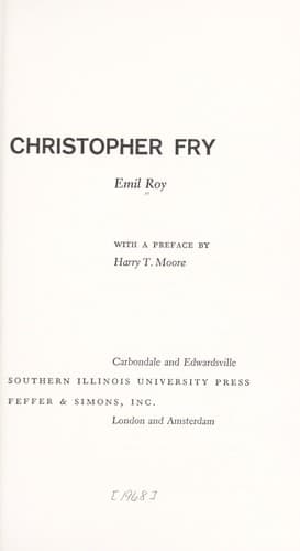 Tapa de Christopher Fry