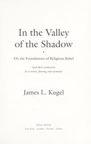 Tapa de In the valley of the shadow