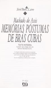 Tapa de Memórias Póstumas de Brás Cubas