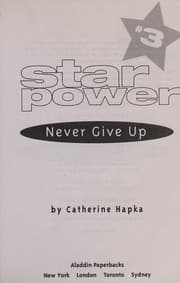 Tapa de Never give up