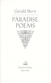 Tapa de Paradise poems