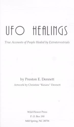 Tapa de UFO healings