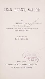 Tapa de Jean Berny, sailor