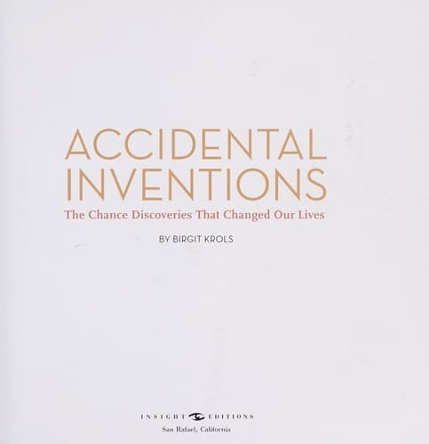 Tapa de Accidental inventions