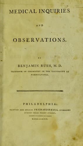 Tapa de Medical inquiries and observations