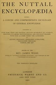 Tapa de The Nuttall encyclopaedia