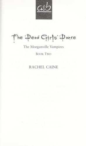 Tapa de The dead girls' dance