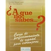 Tapa de ¿A que no sabes...?