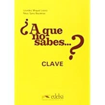 Tapa de ¿A qué no sabes ... ? : clave