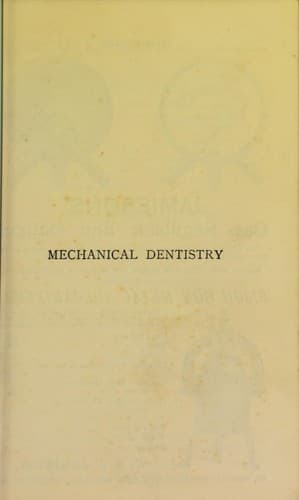 Tapa de Mechanical dentistry