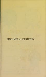 Tapa de Mechanical dentistry