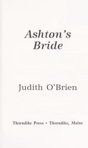 Tapa de Ashton's bride