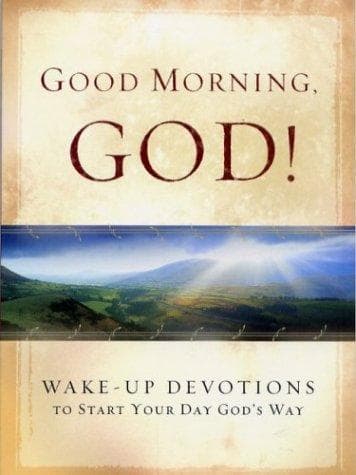 Tapa de Good morning, God!