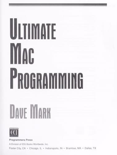 Tapa de dBase 5 for Windows programming for dummies