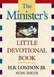 Tapa de The minister's little devotional book