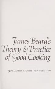 Tapa de Theory & practice of good cooking