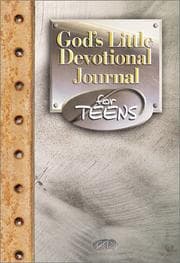 Tapa de God's Little Devotional Journal for Teens