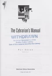 Tapa de The cybrarian's manual