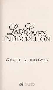 Tapa de Lady Eve's indiscretion