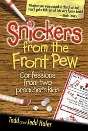 Tapa de Snickers from the front pew
