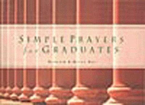 Tapa de Simple prayers for graduates