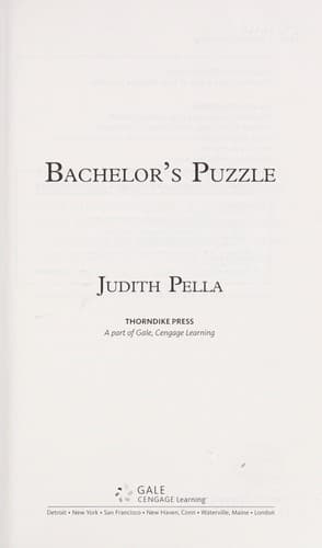 Tapa de Bachelor's puzzle