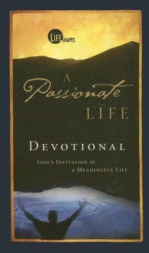 Tapa de A passionate life devotional