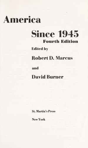 Tapa de America since 1945
