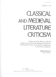 Tapa de Classical and medieval literature criticism