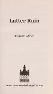 Tapa de Latter rain