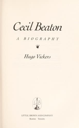 Tapa de Cecil Beaton