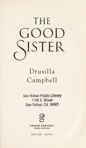 Tapa de The good sister