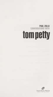 Tapa de Conversations with Tom Petty