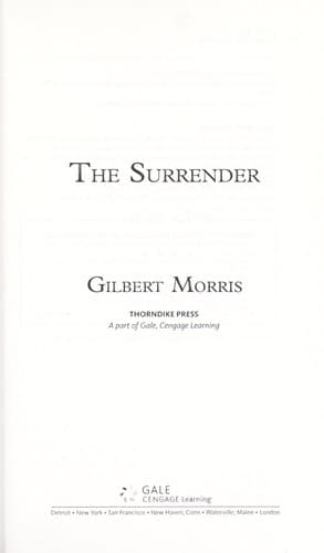 Tapa de The Surrender (The Last Cavaliers #3)