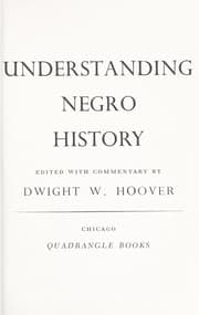 Tapa de Understanding Negro history