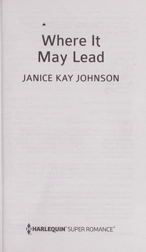 Tapa de Where it may lead